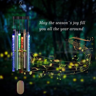 GlowChime - Soothing light & sound for your outdoor area