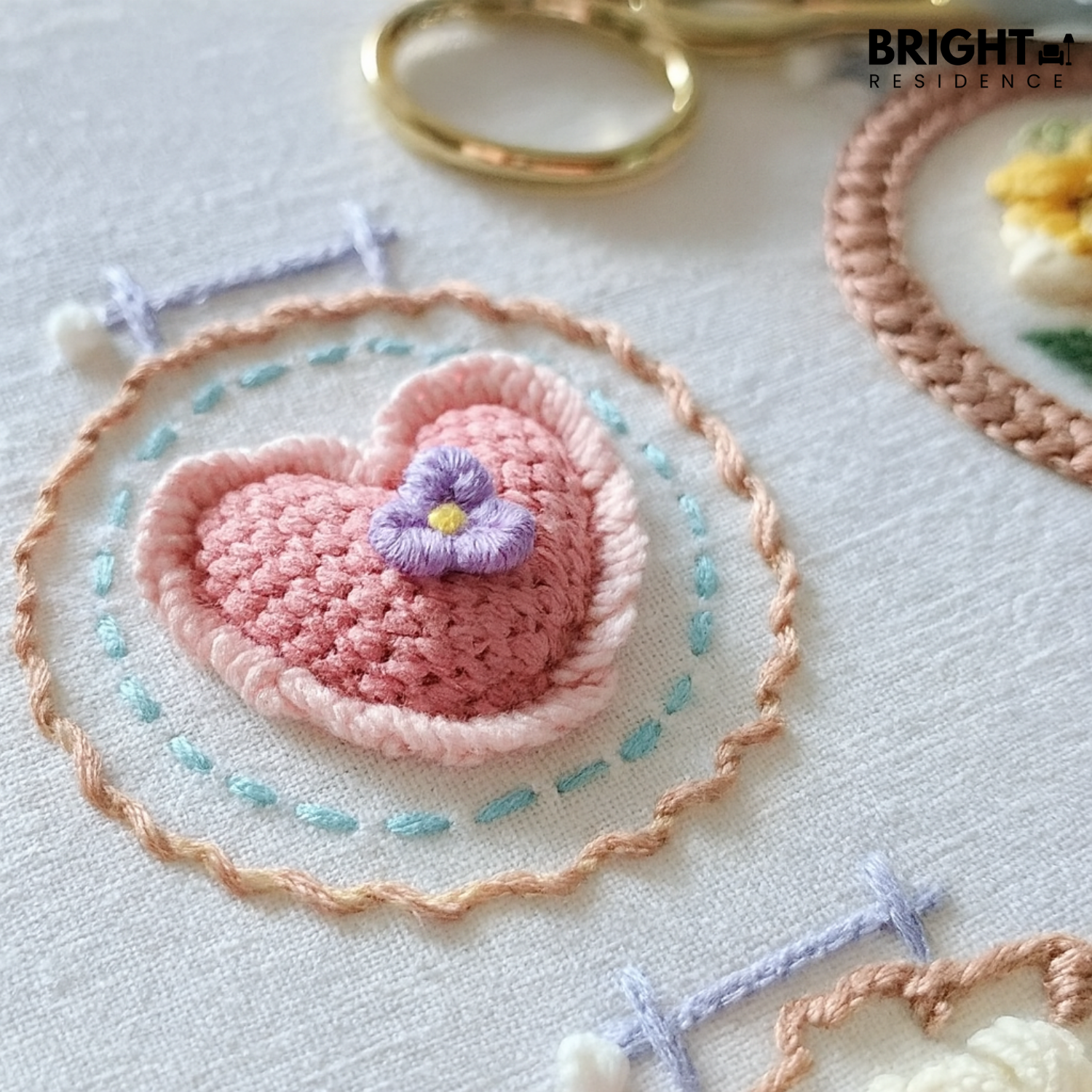StitchBloom – Flower Embroidery for Relaxation & Beautification!