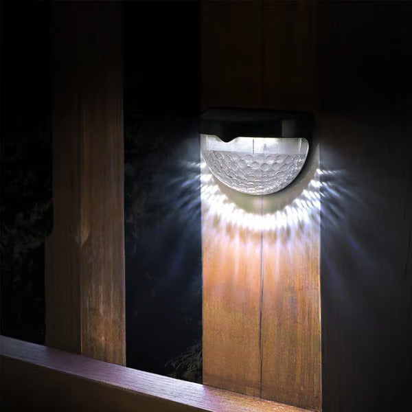 1+1 FREE | HaloCryst - LED semi-circular step light wall light fence light