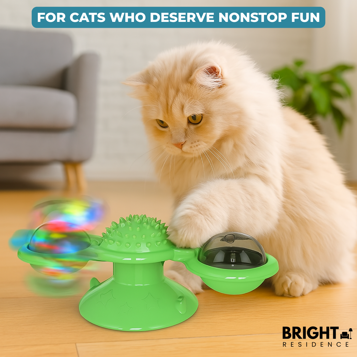 SpinPaw™ - Endless fun & exercise for your cat!