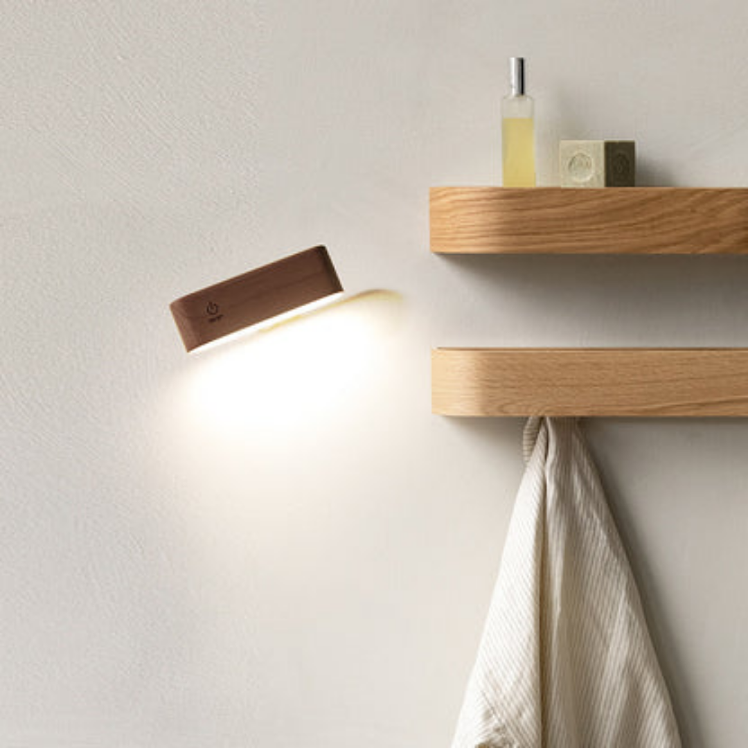 LumaWood - 360° lighting comfort without cable clutter