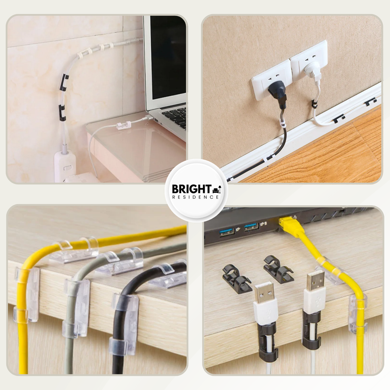 10+10 FREE | CableGrip - No more tangled cables at the workplace