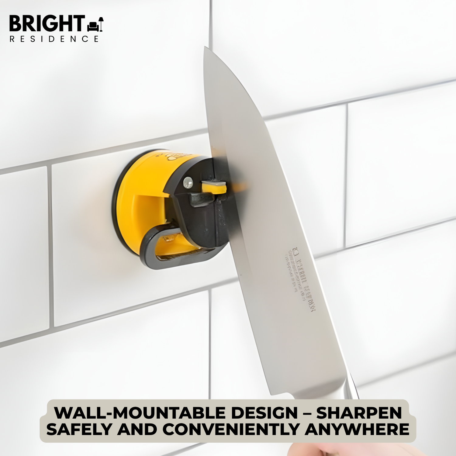 1+1 FREE | SharpMate – Mini Knife Sharpener with Suction Cup!