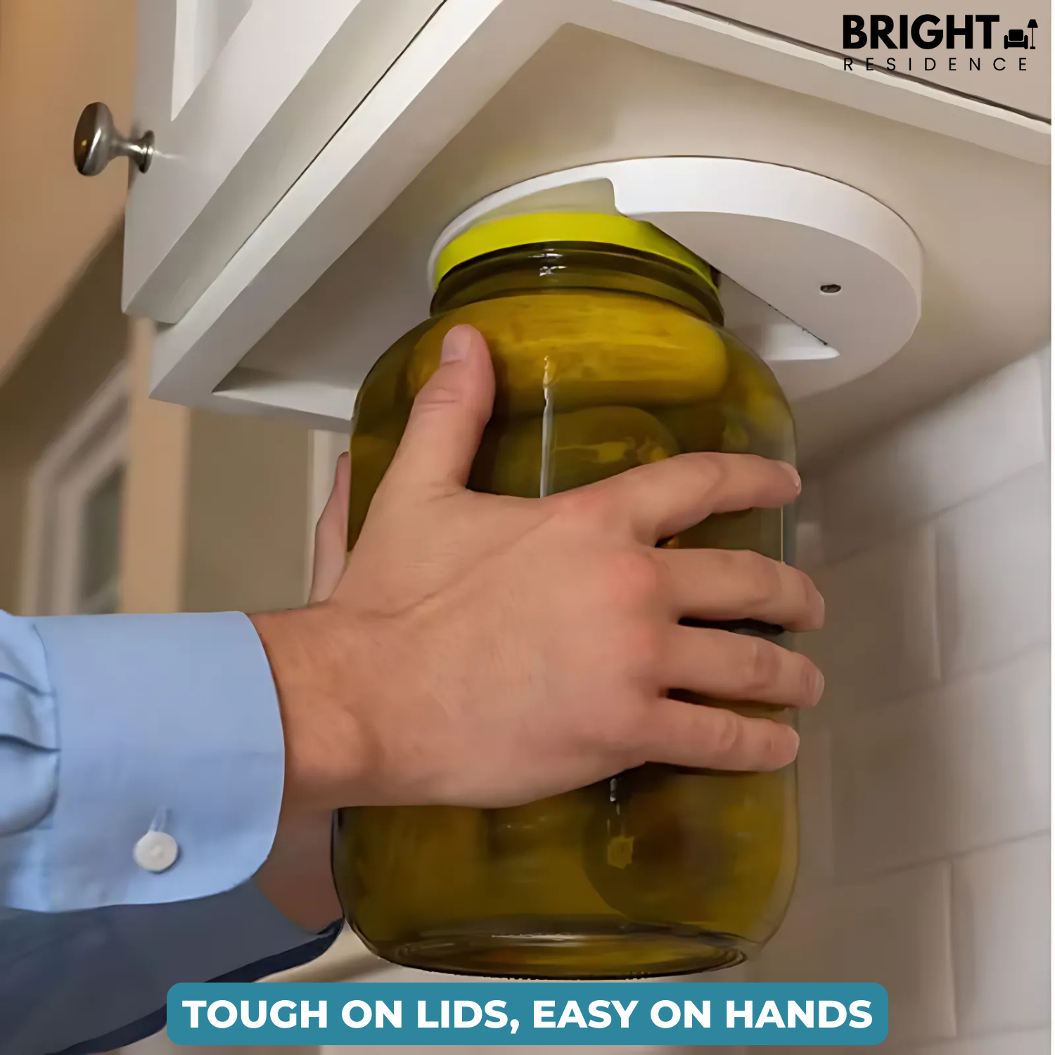 TwistJar™ - Opener for under-counter use