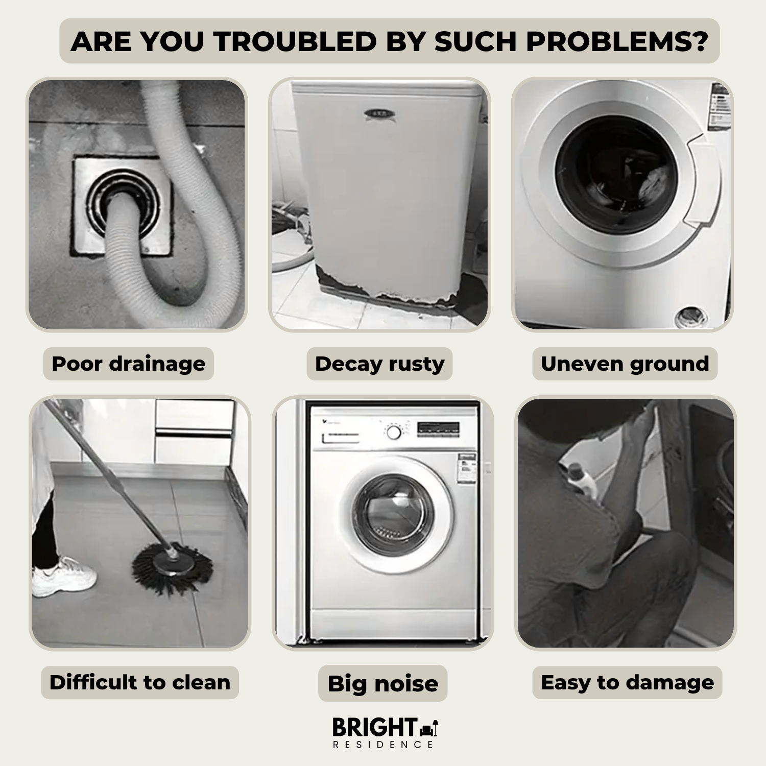 2+2 FREE | VibraFix - Put an end to noisy and shaking washing machines