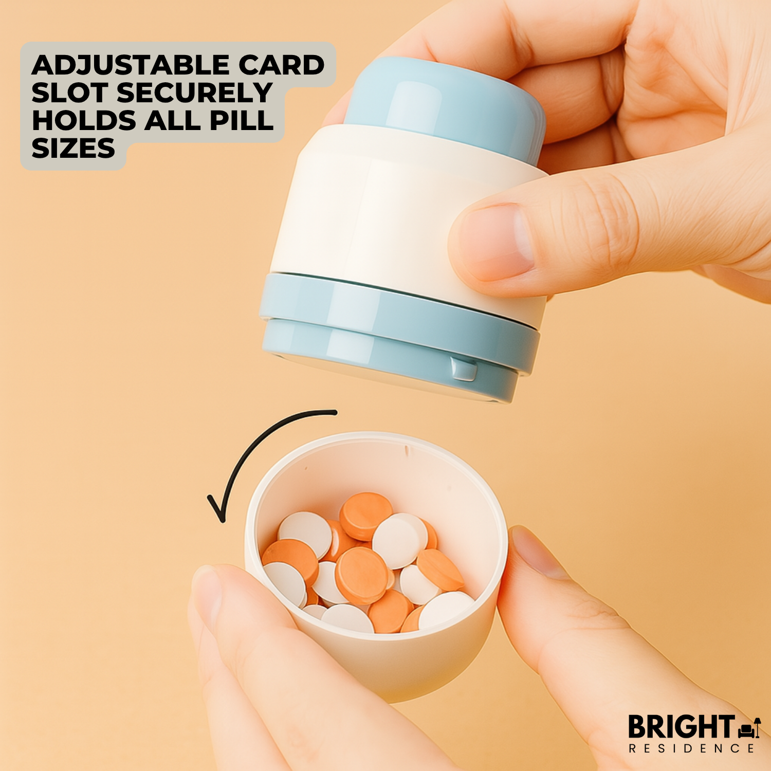 1+1 FREE | PillMate – Easy Pill Cutting & Storage Made Simple!