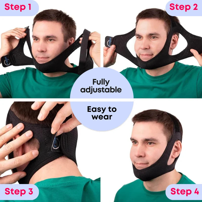 SilentFit – The Ultimate Chin Strap for Peaceful Sleep
