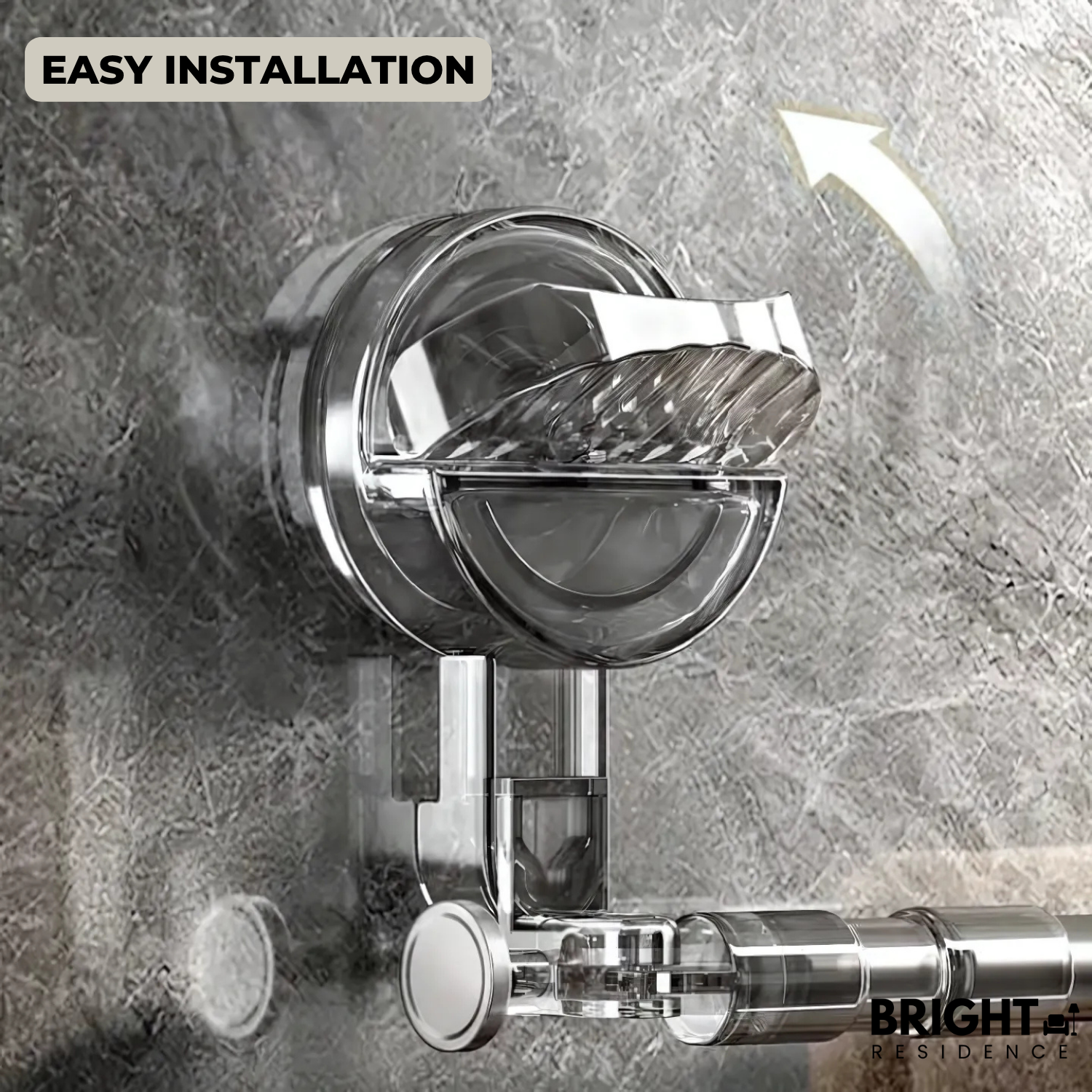 HangRack™ - Adjustable stainless steel towel rack with suction cups