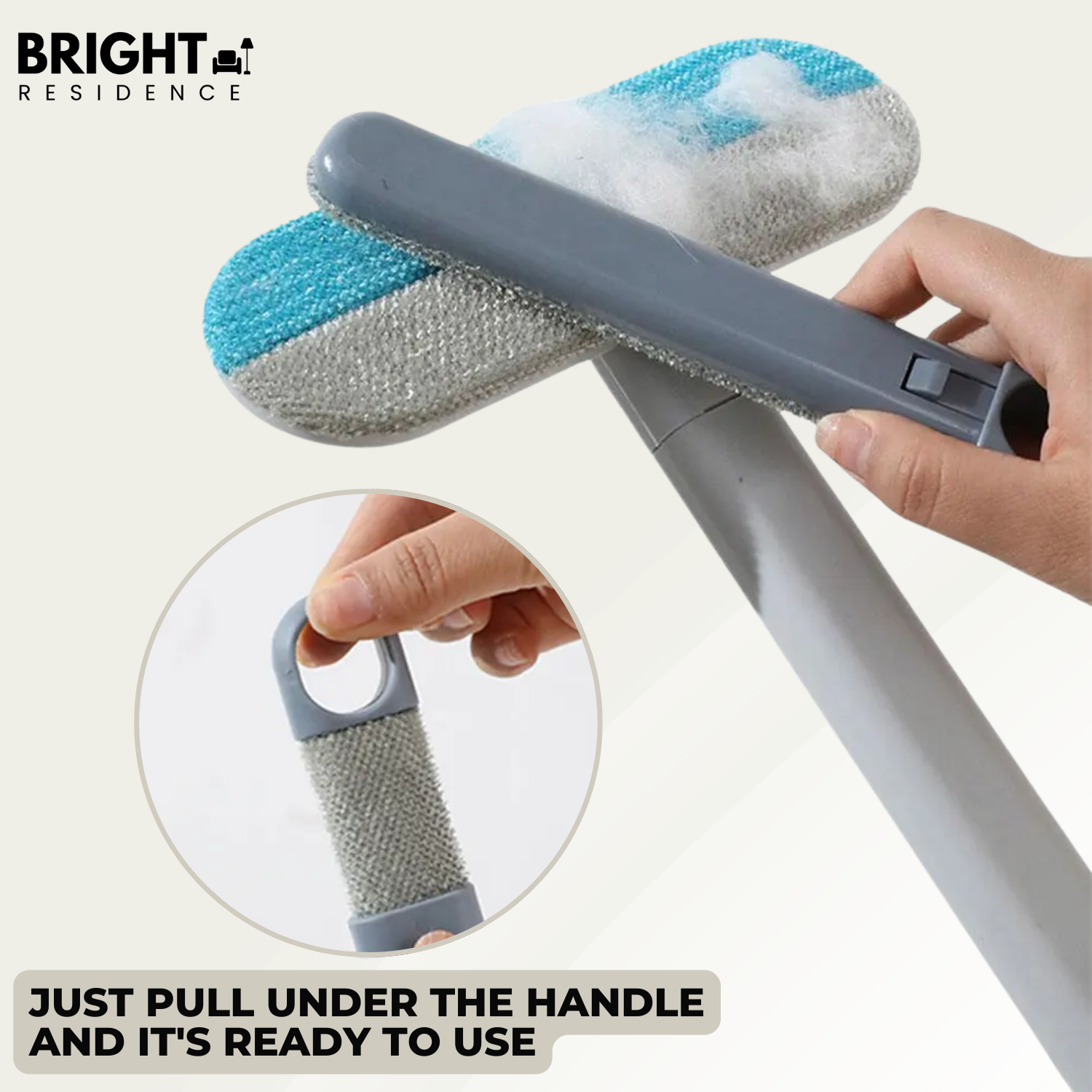 LintGlide - Thorough hair removal in seconds