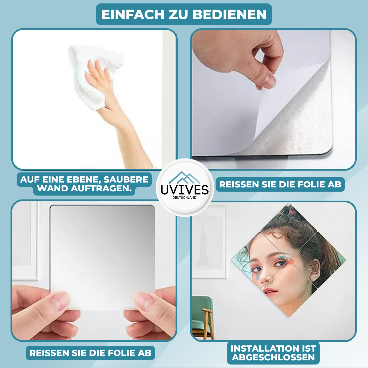 SafeReflect – The Flexible, Shatter-Proof Mirror Film for Any Space