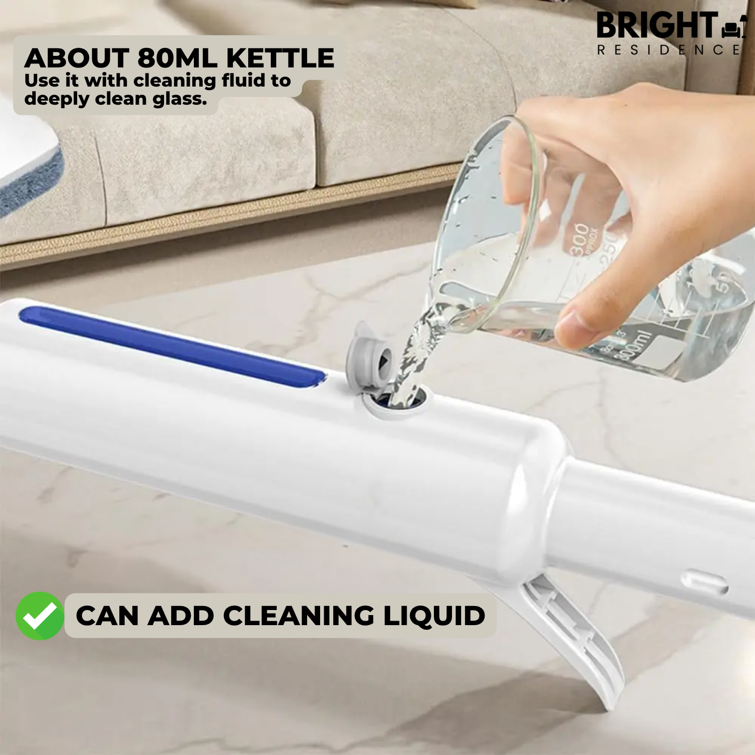 GlassSwipe™ - Streak-free shine with one swipe