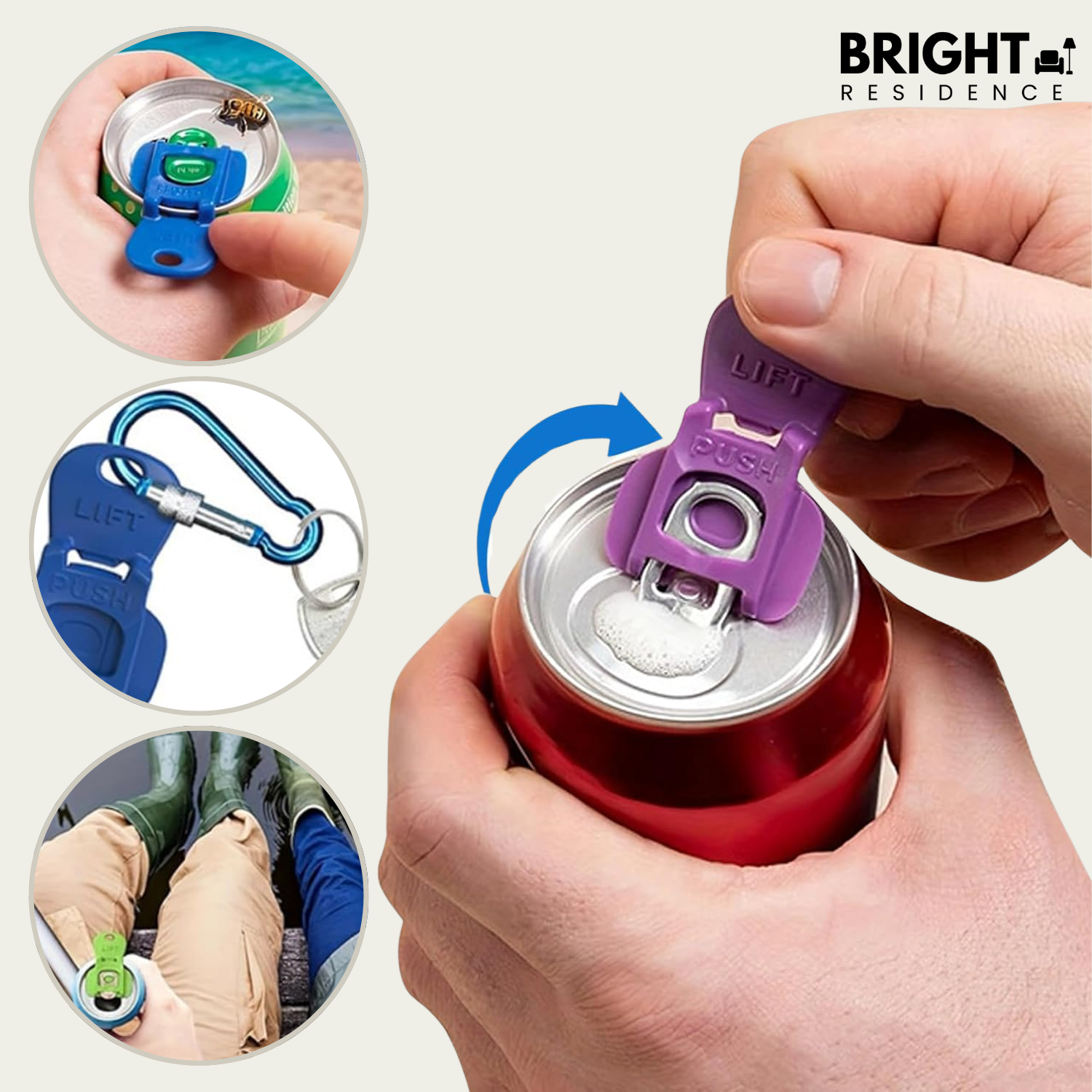 6+6 FREE | EasyPop – Open beverages without pain