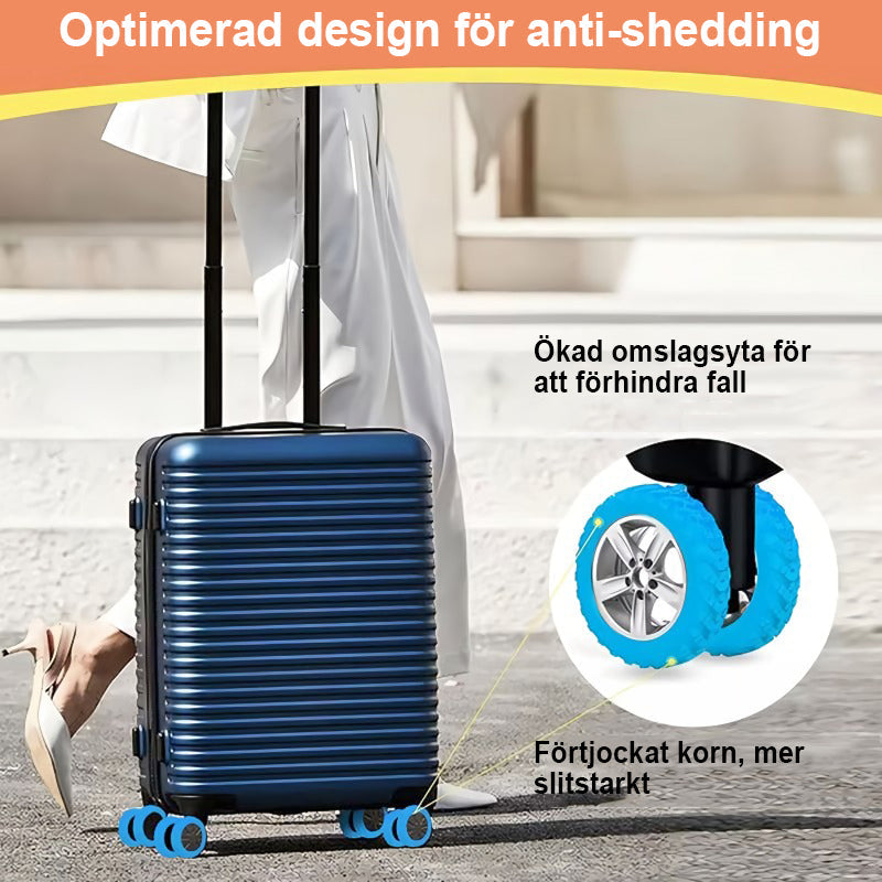 4+4 FREE | WheelShield - Protects your suitcase wheels and reduces noise