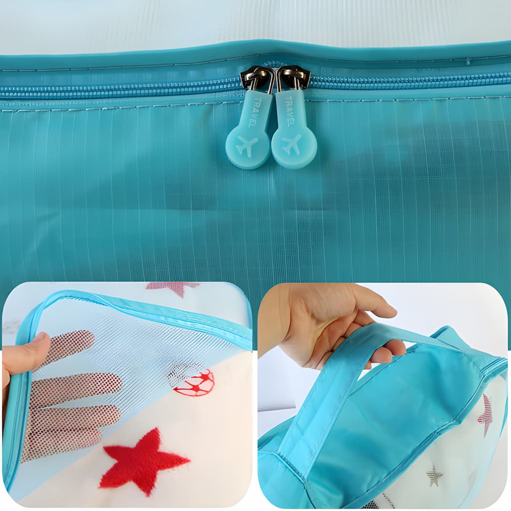 TravelOrganizer – 6-Piece Packing System for Effortless Travel