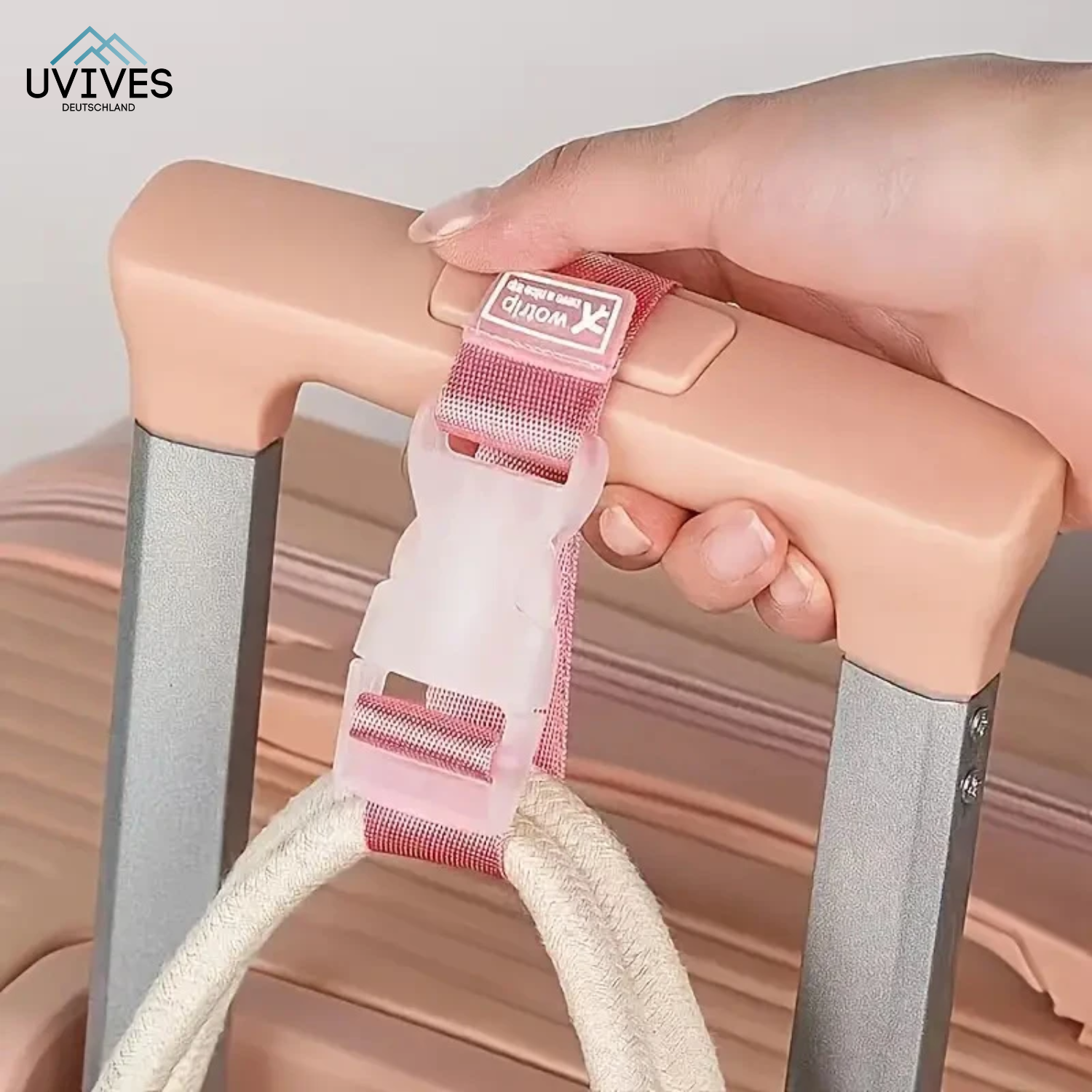 1+1 FREE | GripMate – The Ultimate Hands-Free Luggage Helper