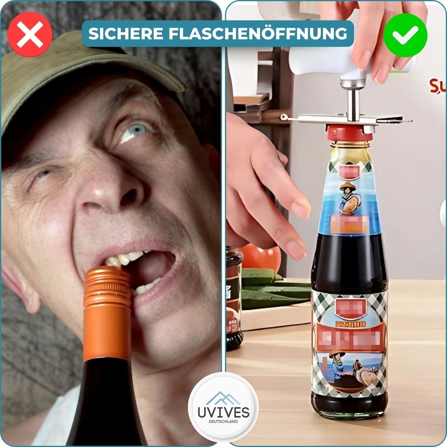 1+1 FREE | CapCracker™ - Open jars and bottles effortlessly!