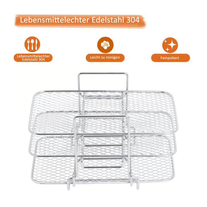 GrillStack - More space in the airfryer, more enjoyment on the plate