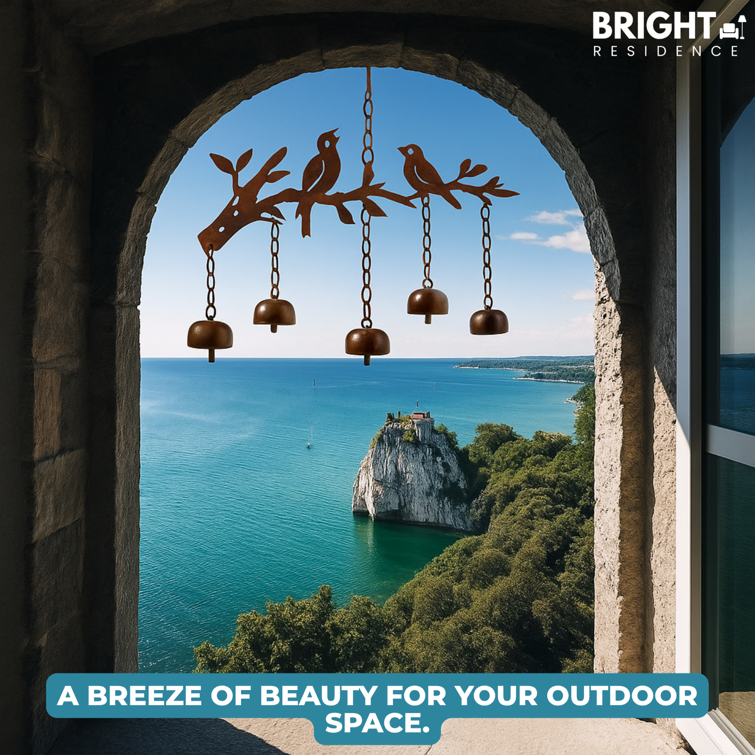 ChimeNest™ - The charming bird wind chime