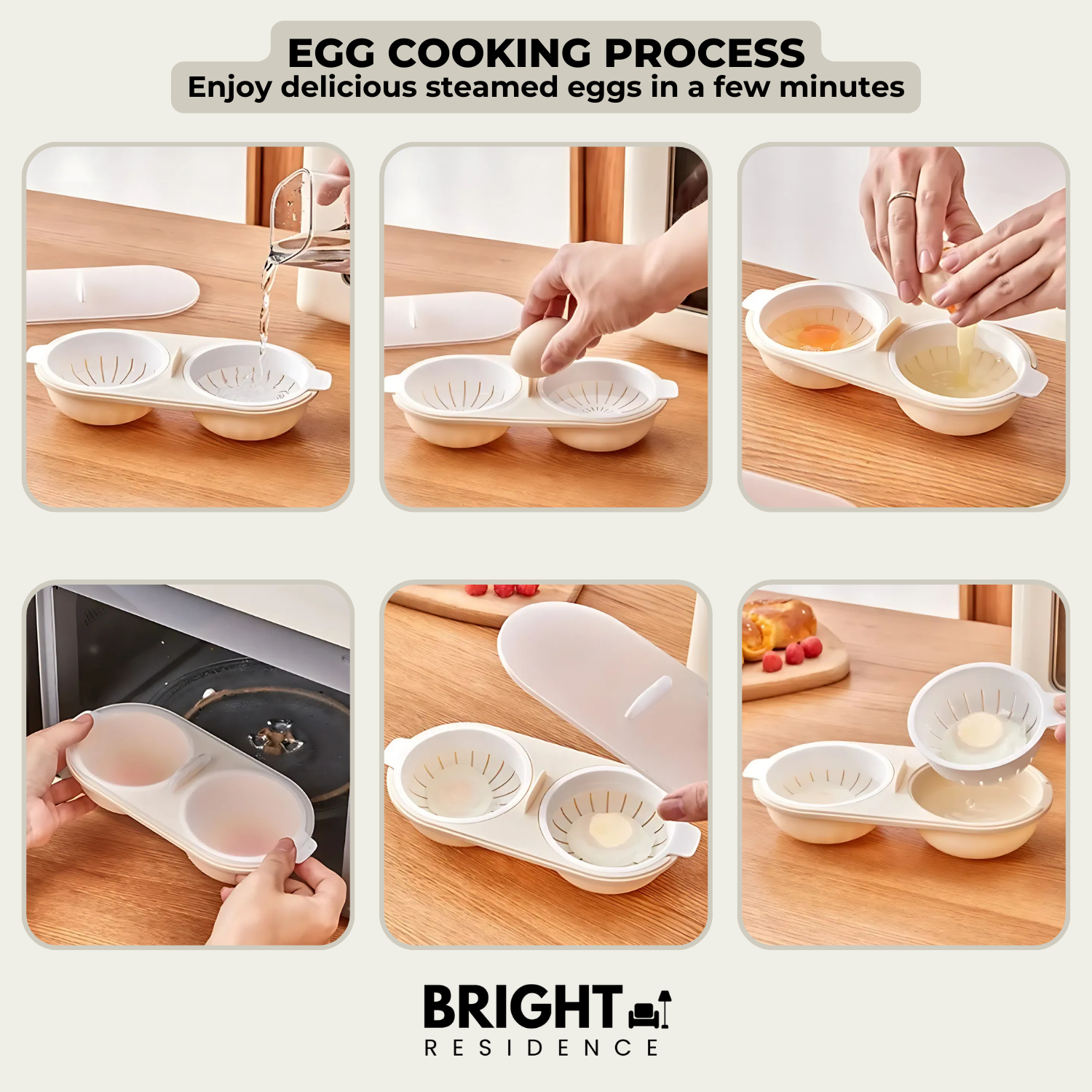 EggNest - Perfect poached eggs in just a few minutes