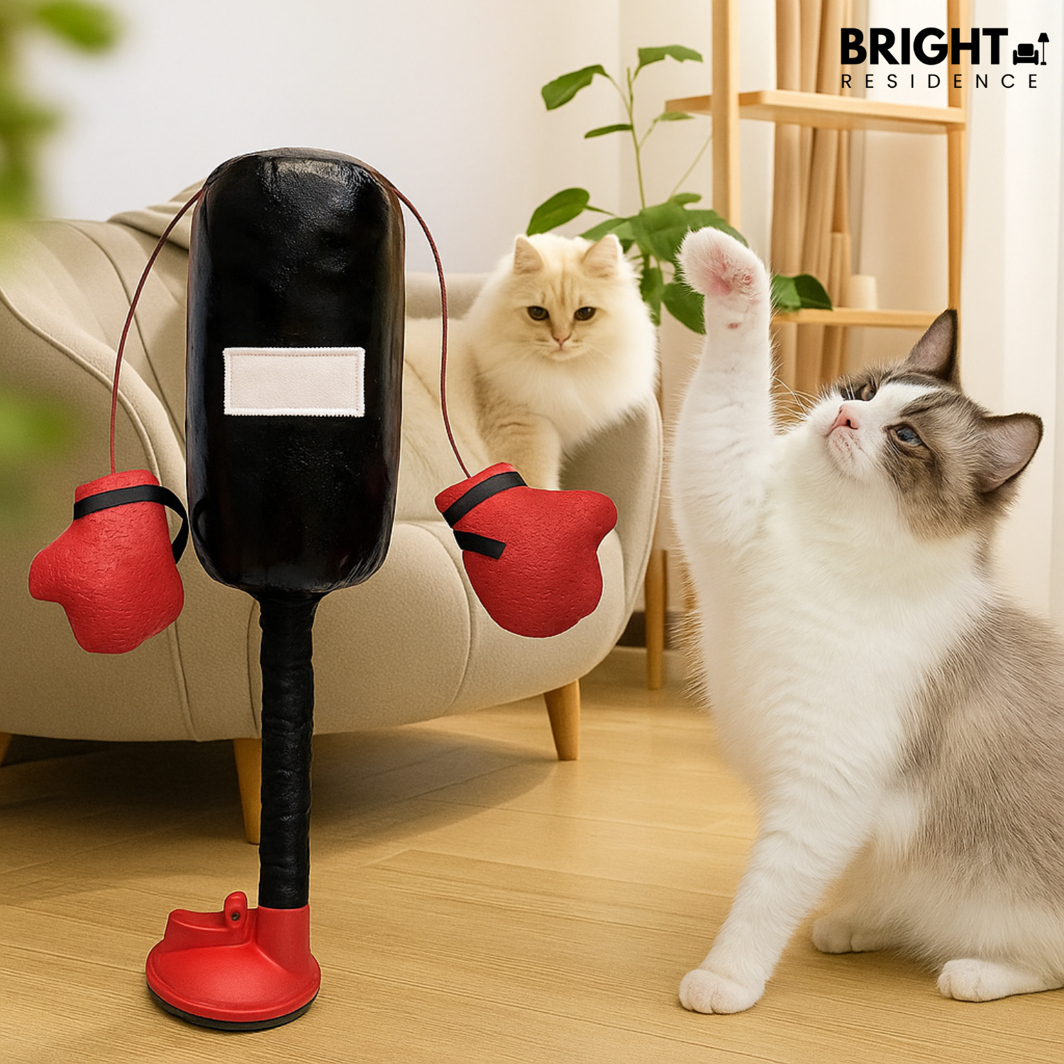 PawPunch™- The interactive punching bag toy for cats