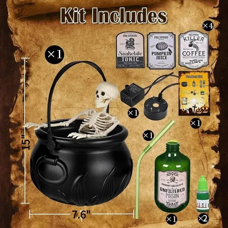 FogWitch – Your Magical Witch's Cauldron with Spook Effect