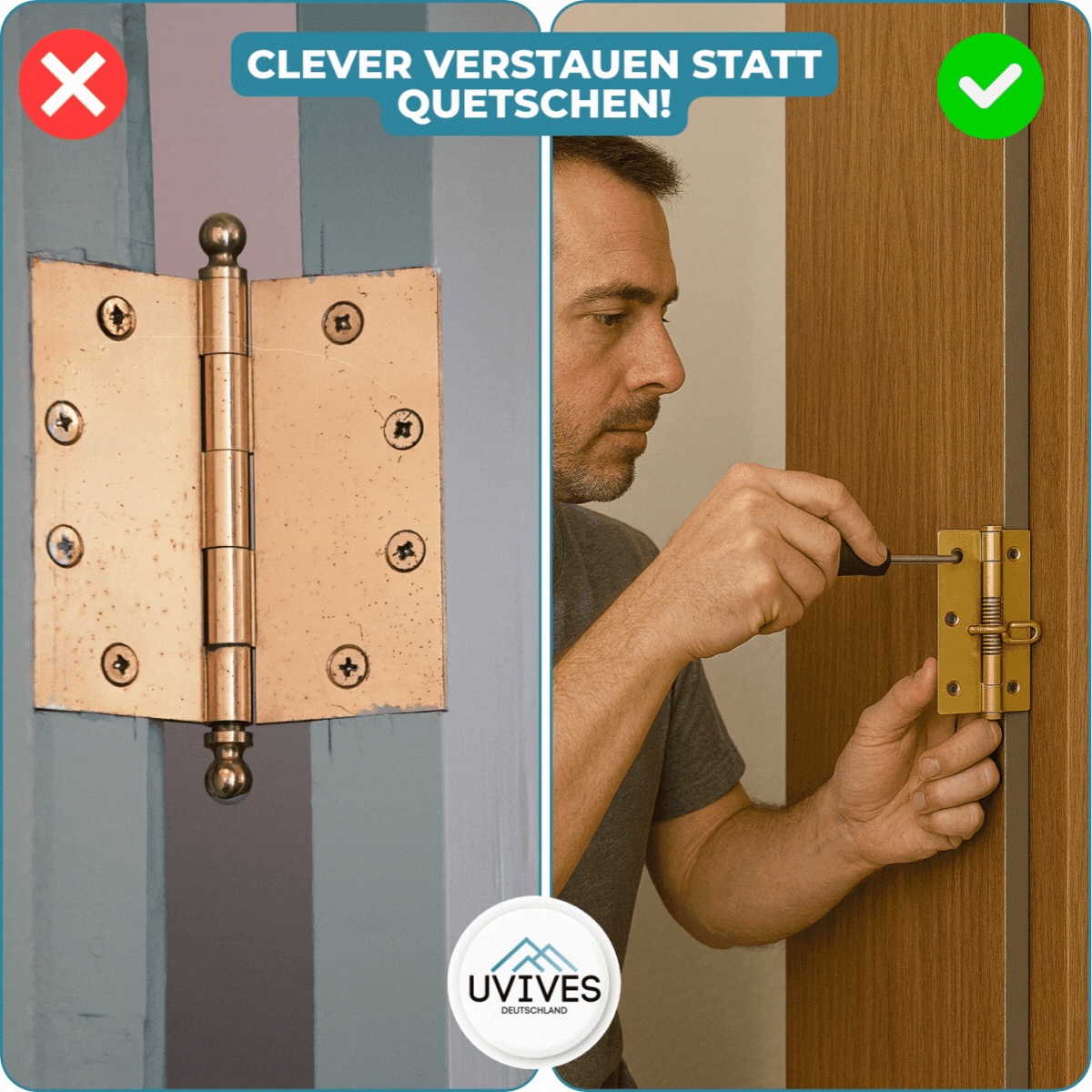 1+1 FREE | HingeGuard™ - Door closes gently & safely automatically