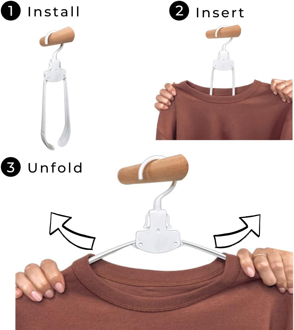 ClothSaver - Foldable clothes hangers