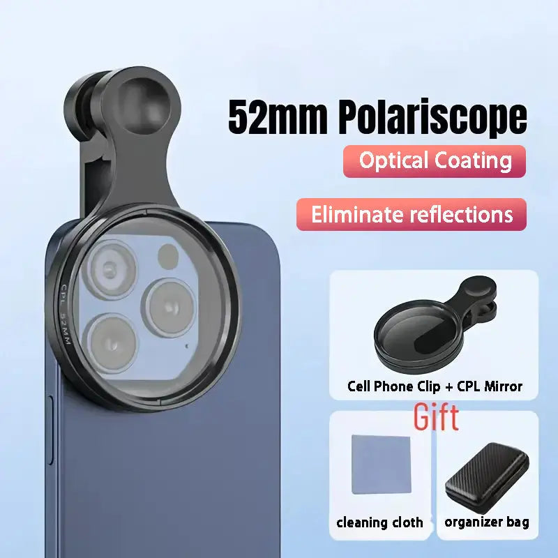 FotoBoost CPL – Eliminate Glare for Vivid, Pro-Level Smartphone Shots