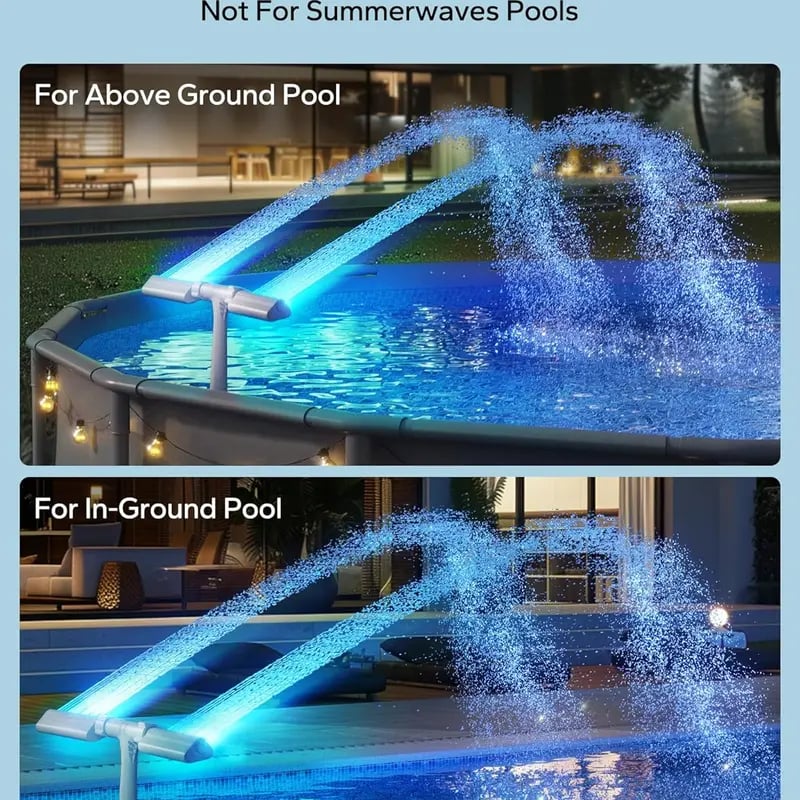 SunSpray – Transform Your Pool into a Glowing Water Show