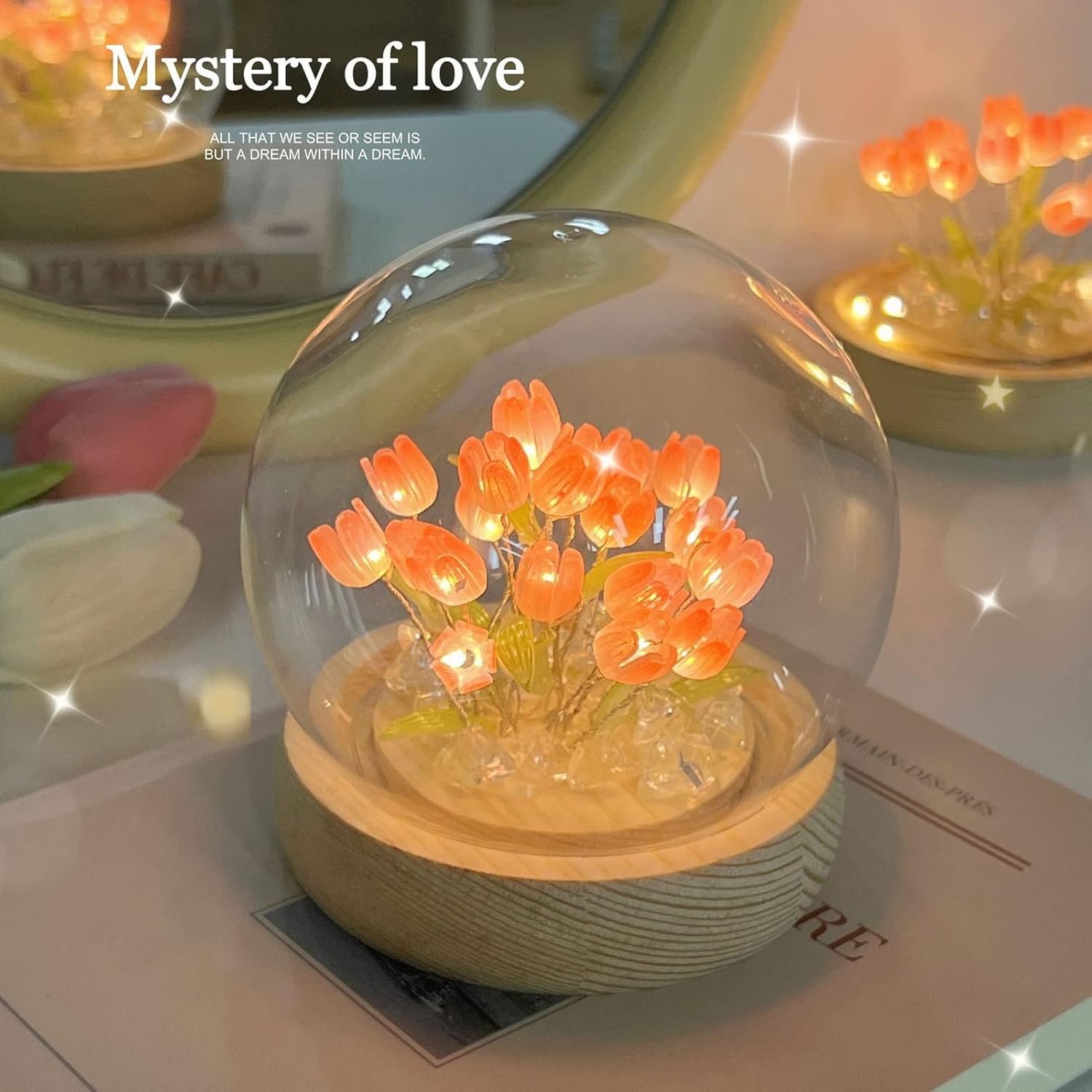 TulipGlow – Soft Light & Stylish Decor!