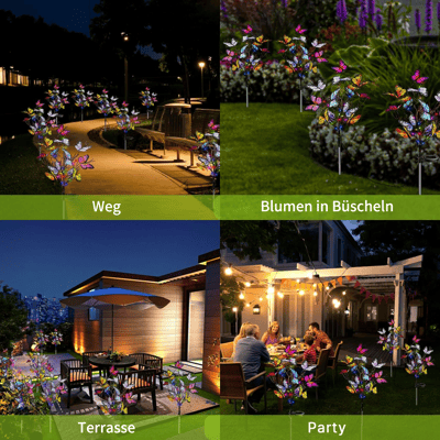 LumiButterfly - Transform your garden with luminous butterflies