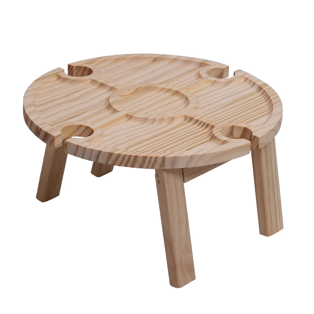 SnackTable – Your Foldable All-in-One Table for Perfect Picnics!!