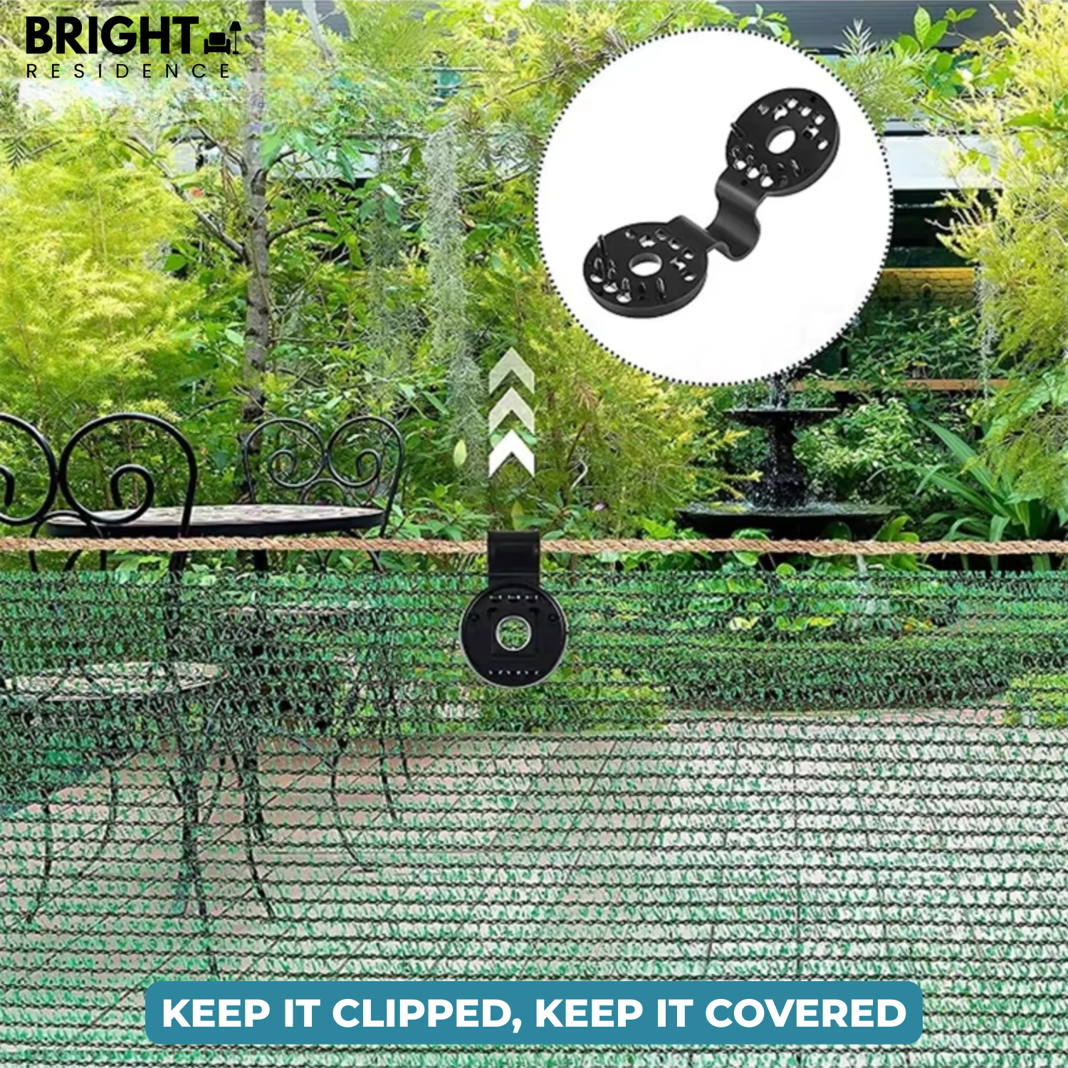 20+20 FREE | SchutzClip™ - Sun protection net clip