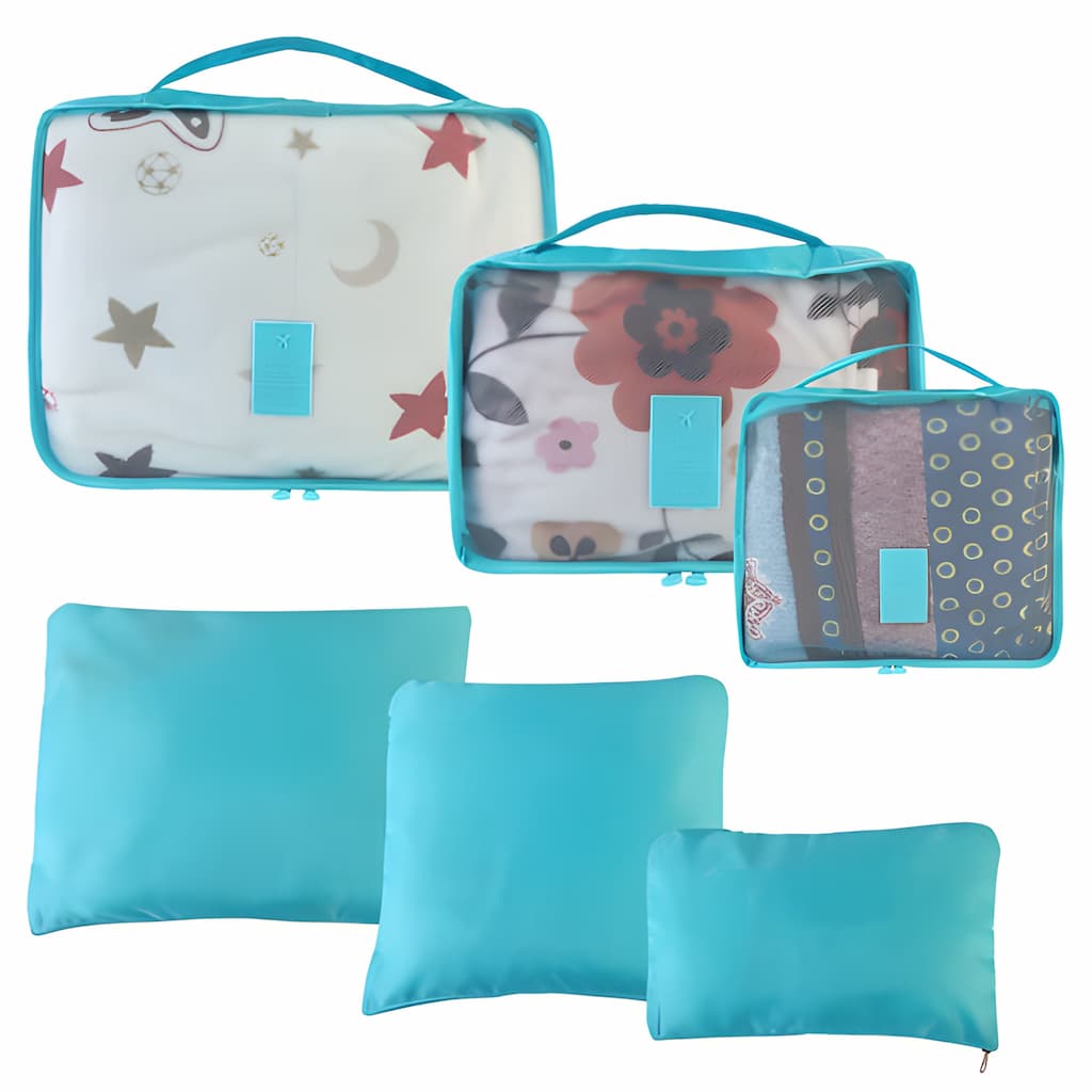 TravelOrganizer – 6-Piece Packing System for Effortless Travel