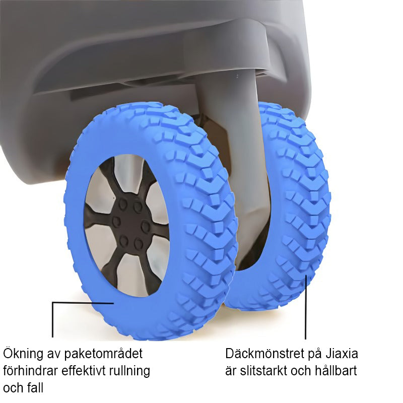 4+4 FREE | WheelShield - Protects your suitcase wheels and reduces noise