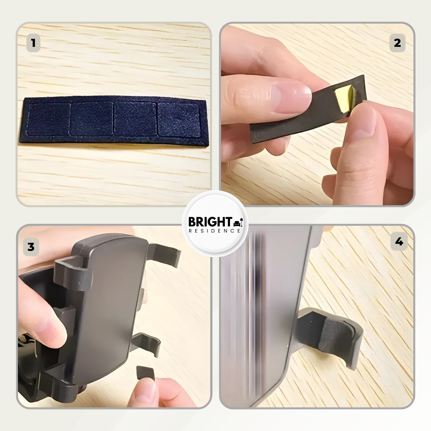 SafeView Grip – Hands-Free Phone Mount for Effortless, Safe Driving