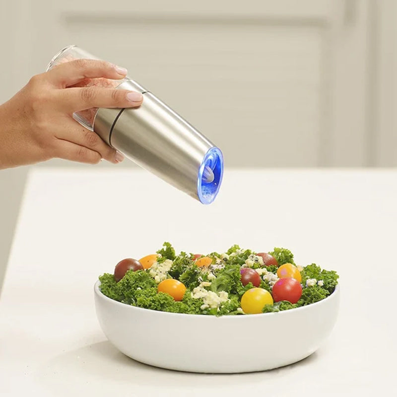 FlavorMagic - Automatic electric gravity induction salt and pepper mill