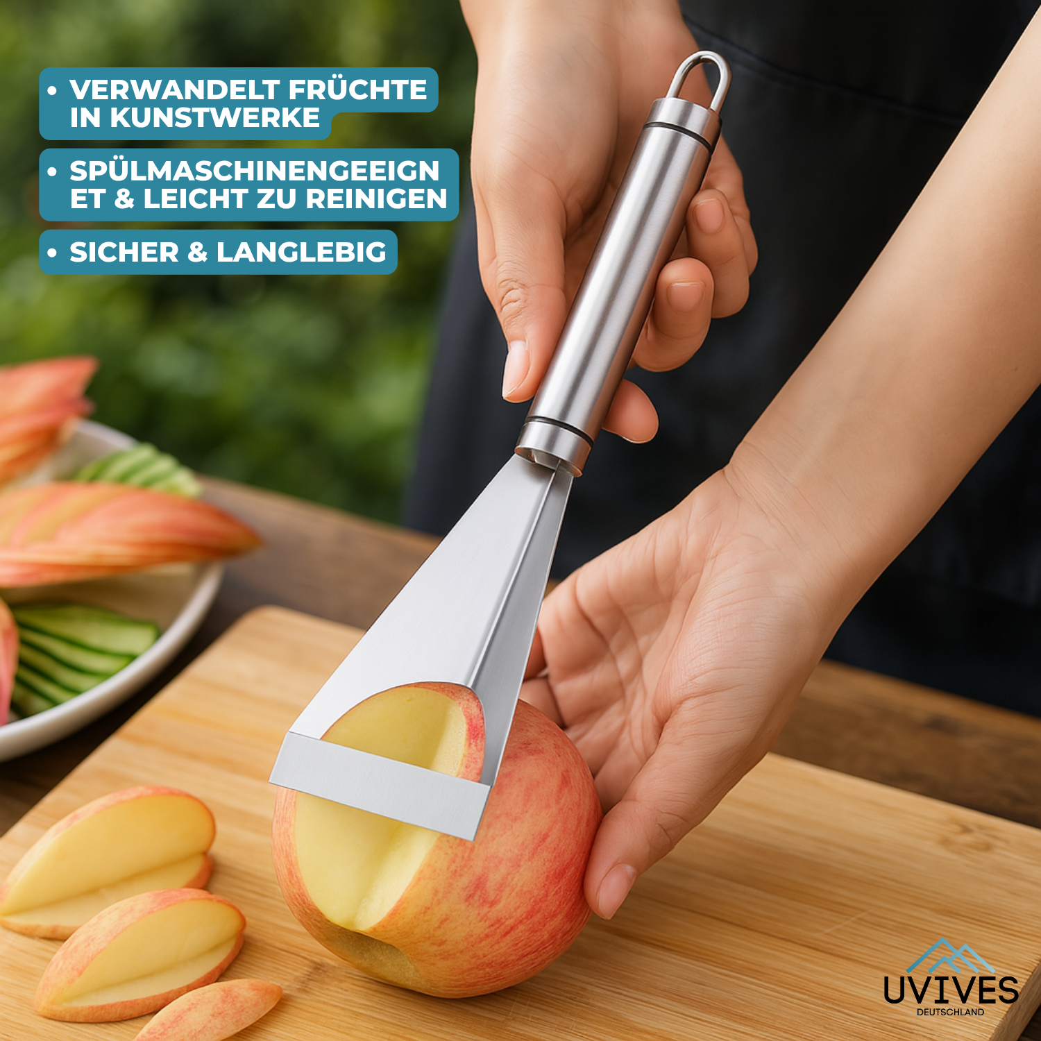 50% OFF | ChefCarve – Precision Stainless Steel Fruit Slicer [Last Day Discount]