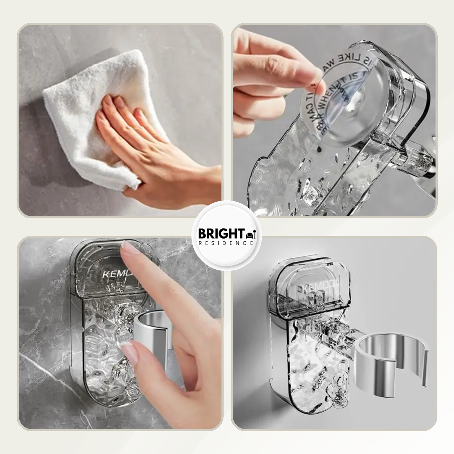 DryFix – Hairdryer always at hand, no drilling required!