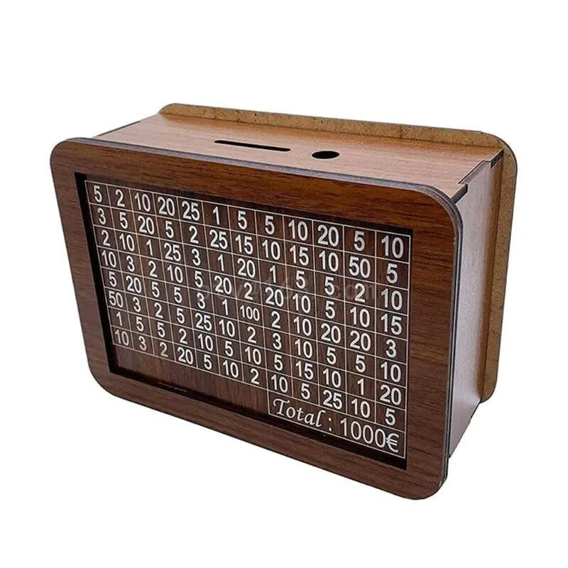 50% OFF | WealthBox™ - Wooden money box