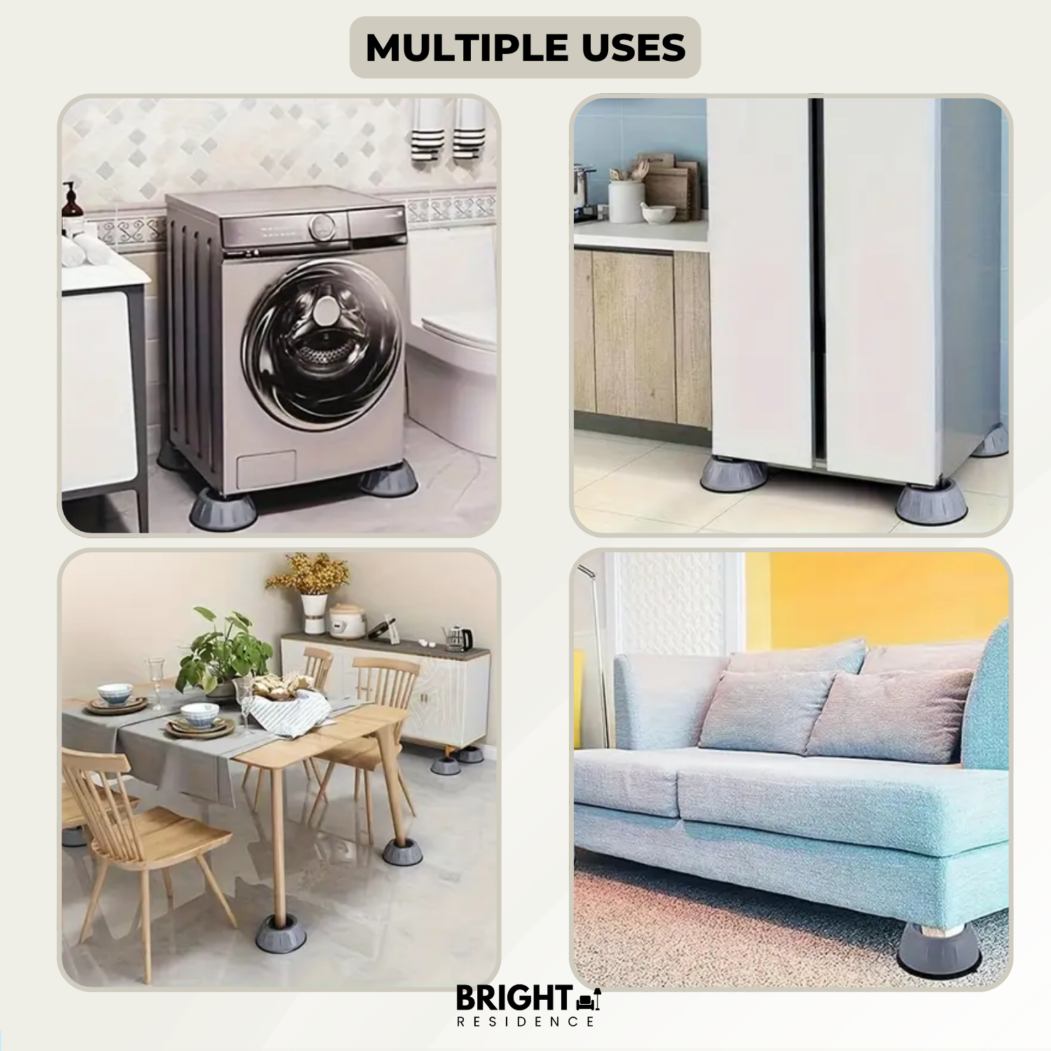 2+2 FREE | VibraFix - Put an end to noisy and shaking washing machines