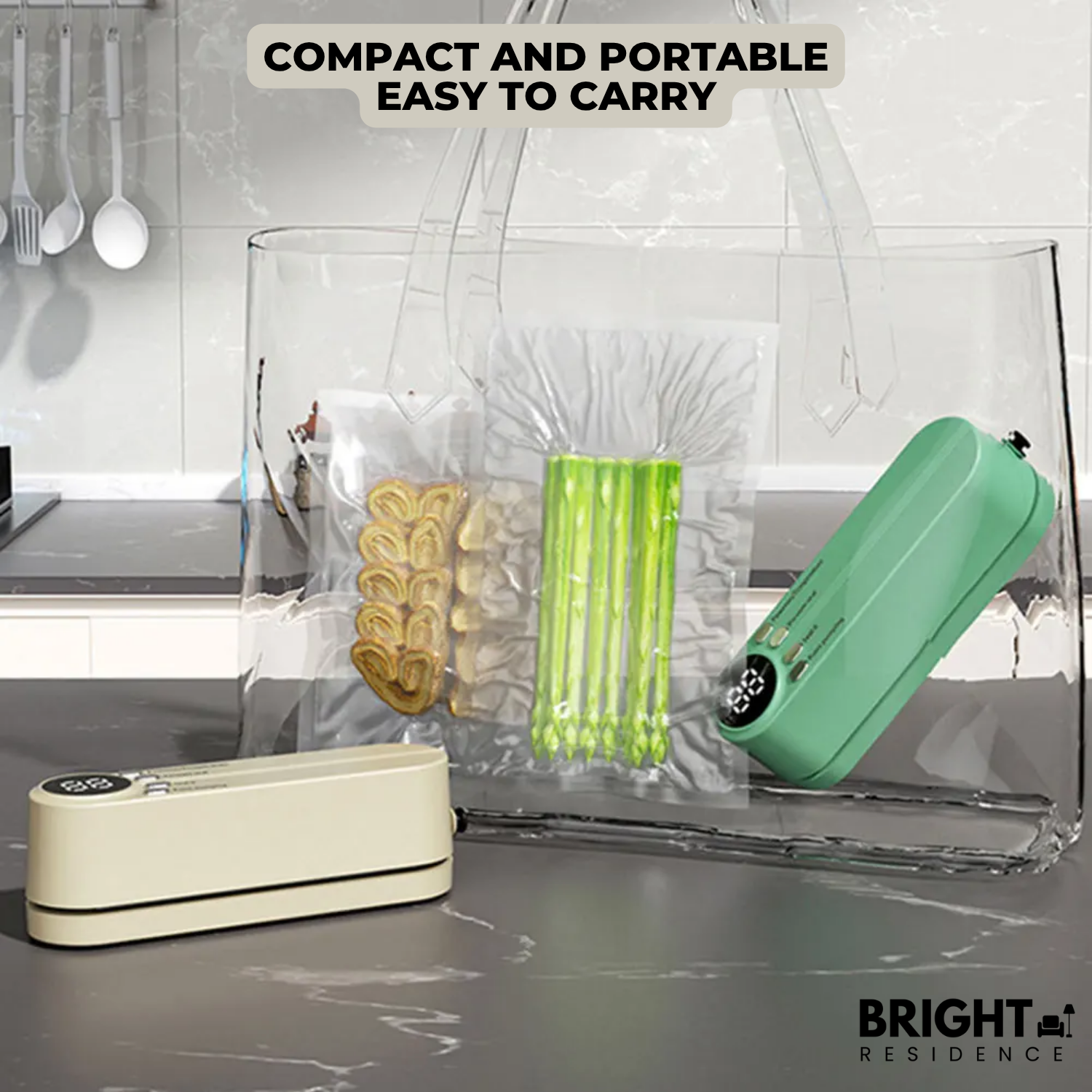 ProtectSeal – 3-in-1 Portable Vacuum Sealer for Home & Travel