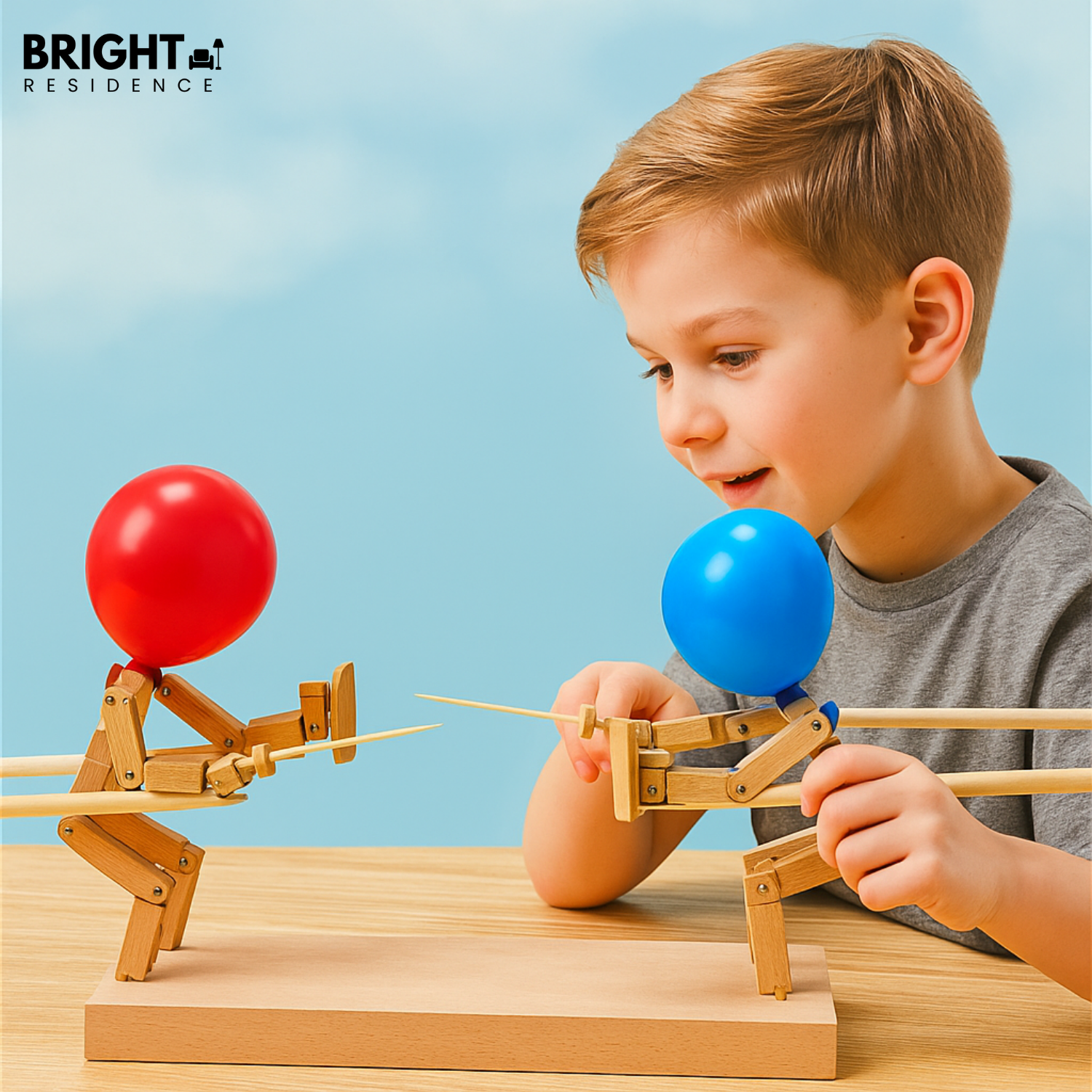 50% OFF | WoodKnights™ - Balloon Bamboo Man Sword Fight - Incl. 100 Balloons