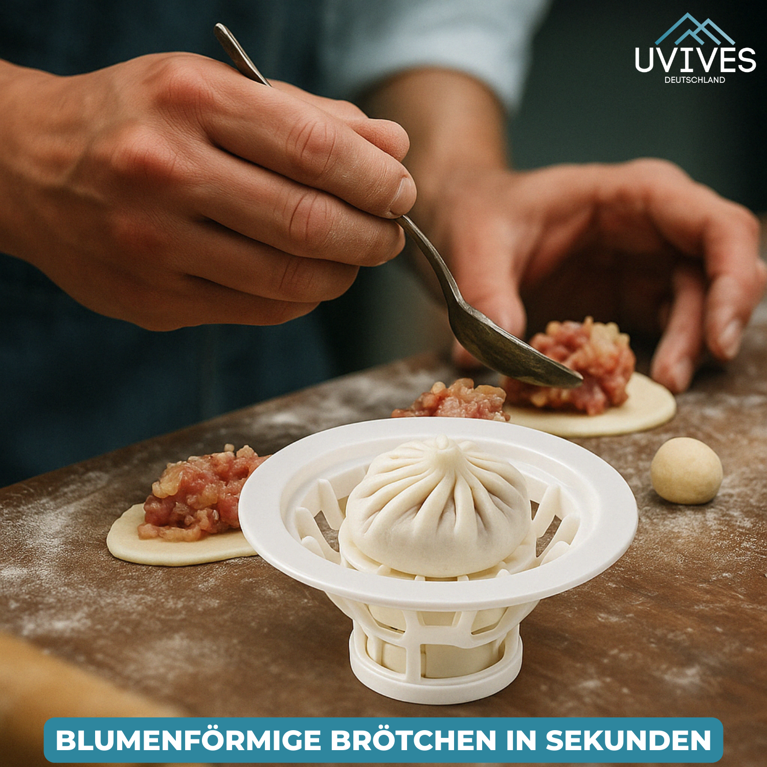 BunBud – Effortless Flower-Shaped Buns and Dumplings Every Time