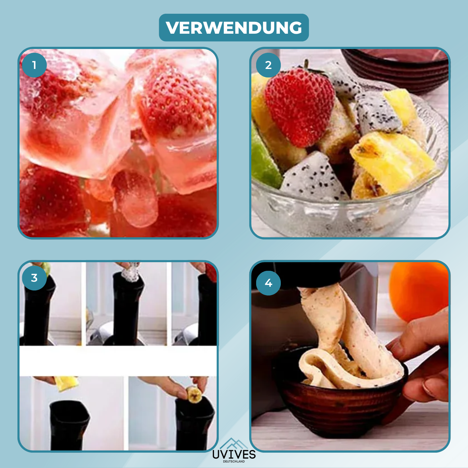 ChillBerry – The Fruit Ice Cream Maker for Healthy, Dairy-Free Treats
