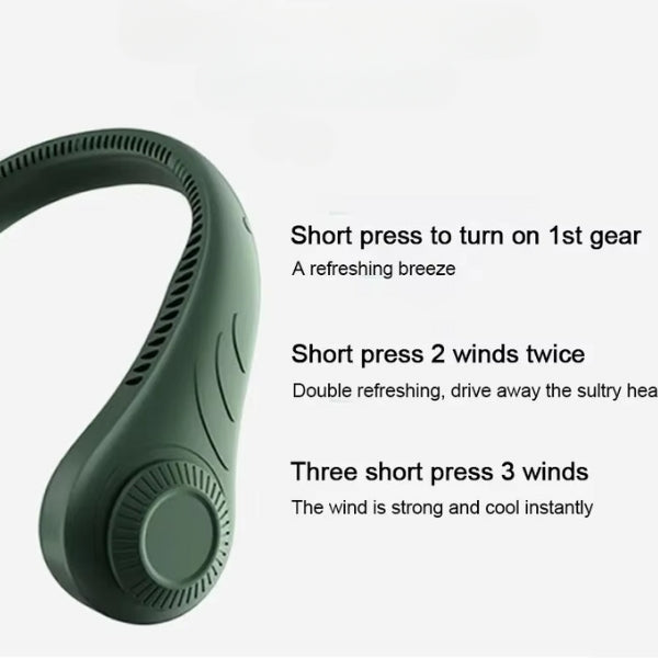 BreezeHalo – Stay Cool Anytime, Anywhere Hands-Free