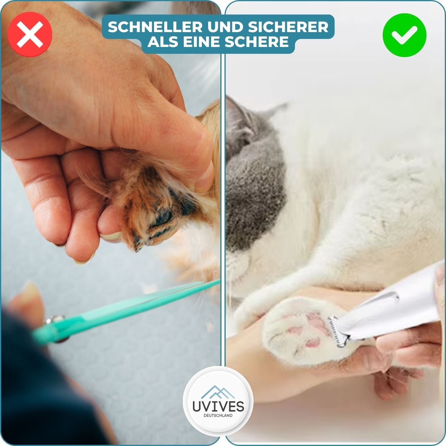 FurTrim™ - Trimmer for cat and dog paws