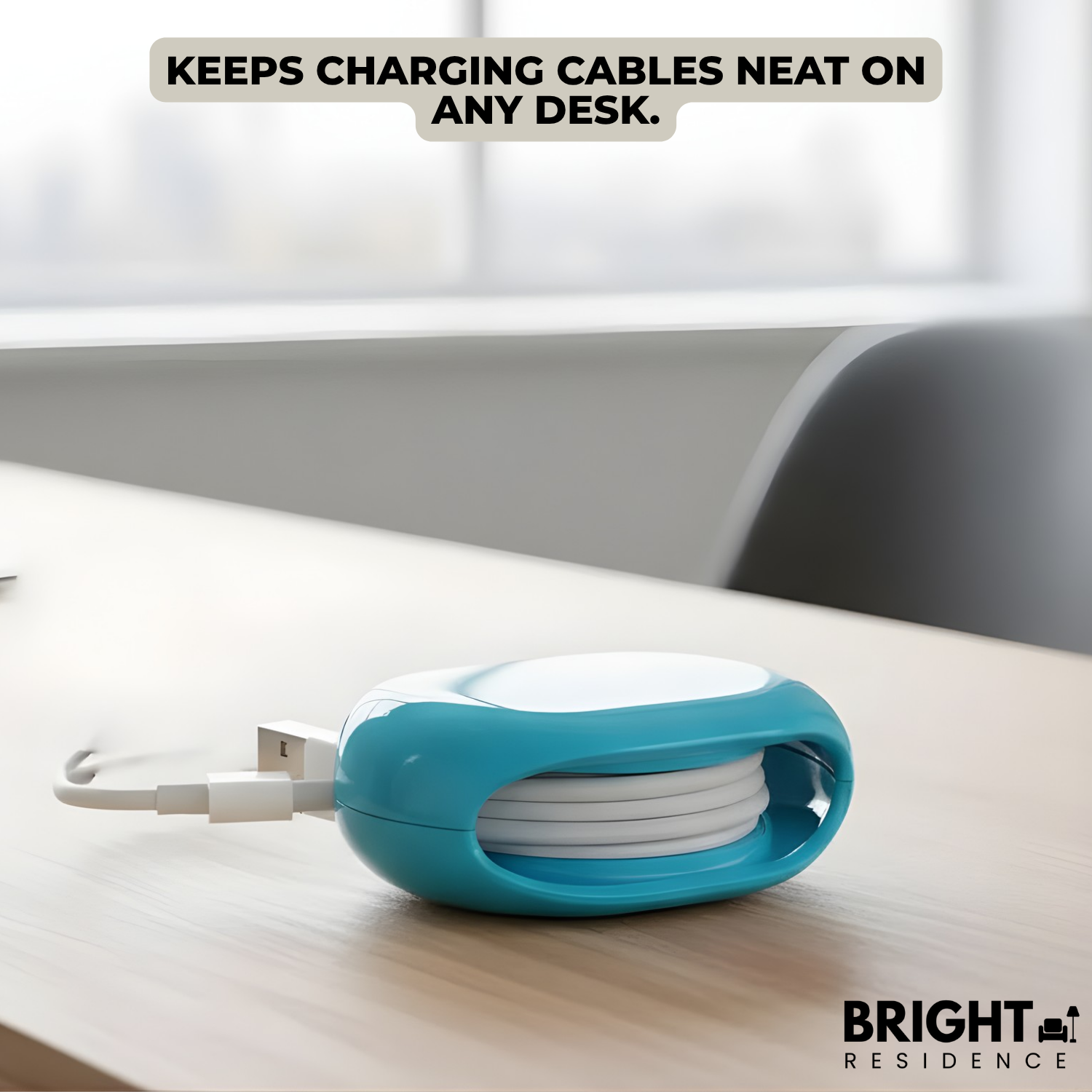 1+1 FREE | CableEase – No More Cable Clutter at the Push of a Button!