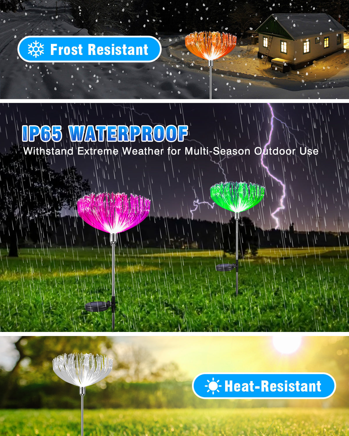 LumiPetal - Colorful solar flowers for your garden