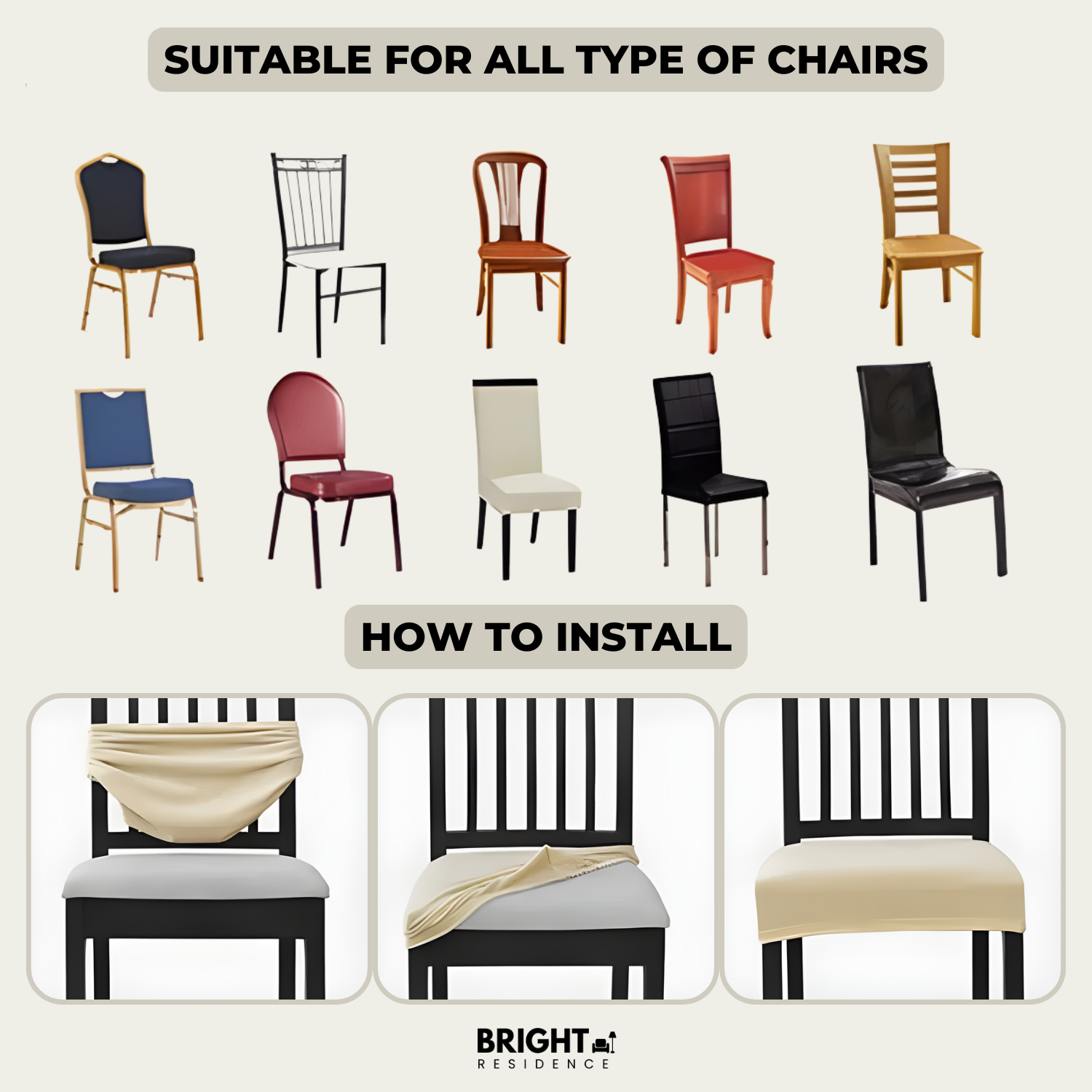 2+2 FREE | SilqueShield – Elegant Protection for Your Chairs!